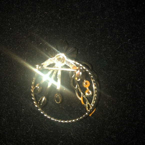 Vintage Rhinestone Pin - Picture 3 of 4